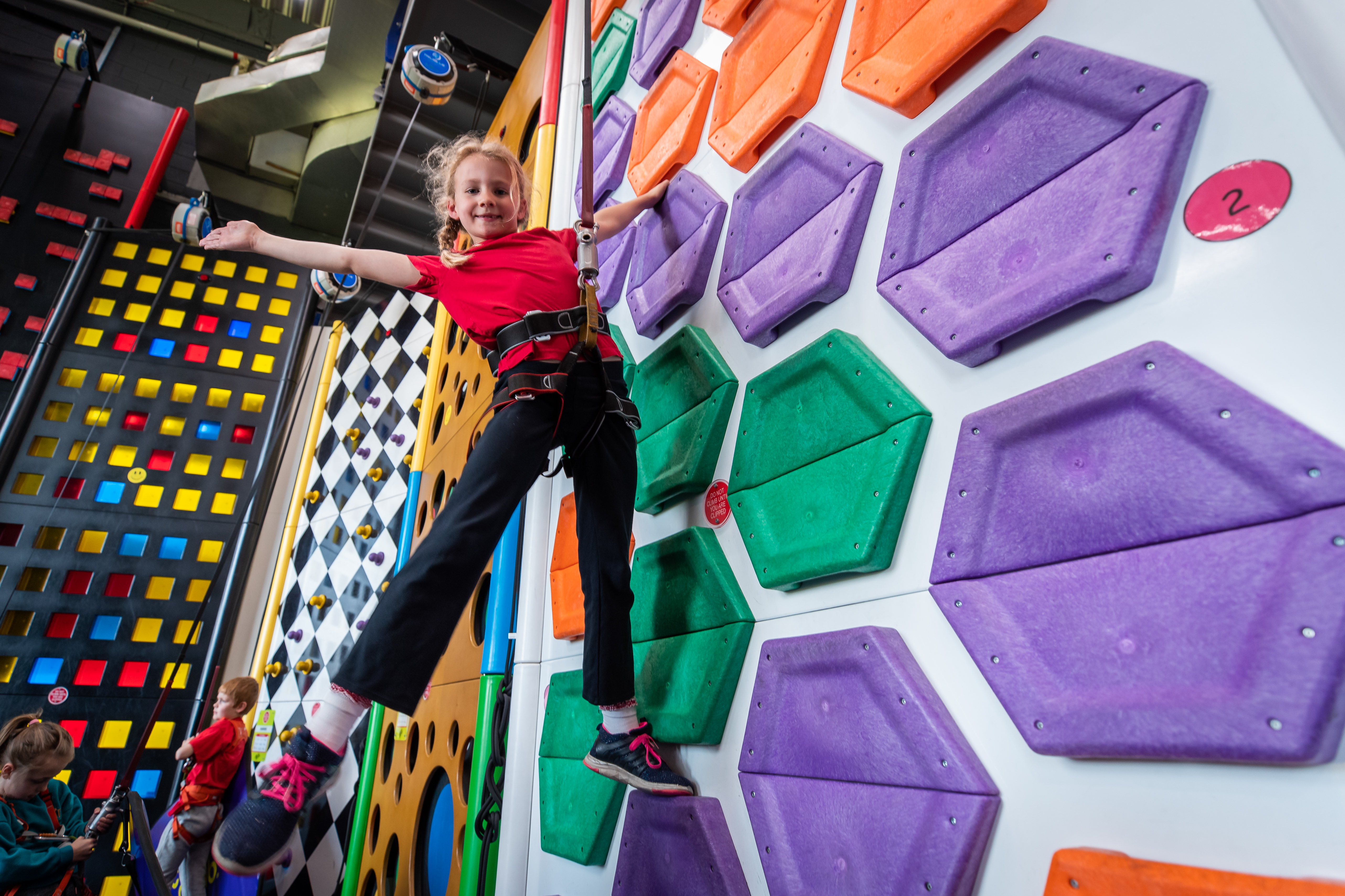 WELCOME TO CLIP 'N CLIMB Crawley